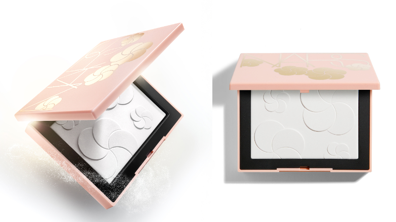 NARS裸光蜜粉餅妝點花漾版